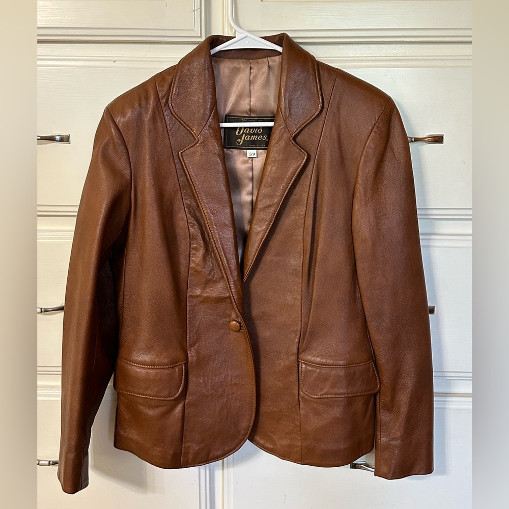 Vintage leather jacket